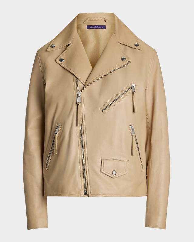 Leather Moto Jacket